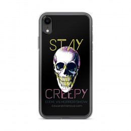 STAY CREEPY iPhone Case (black)